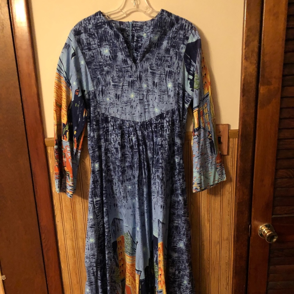 Vintage art inspired dress